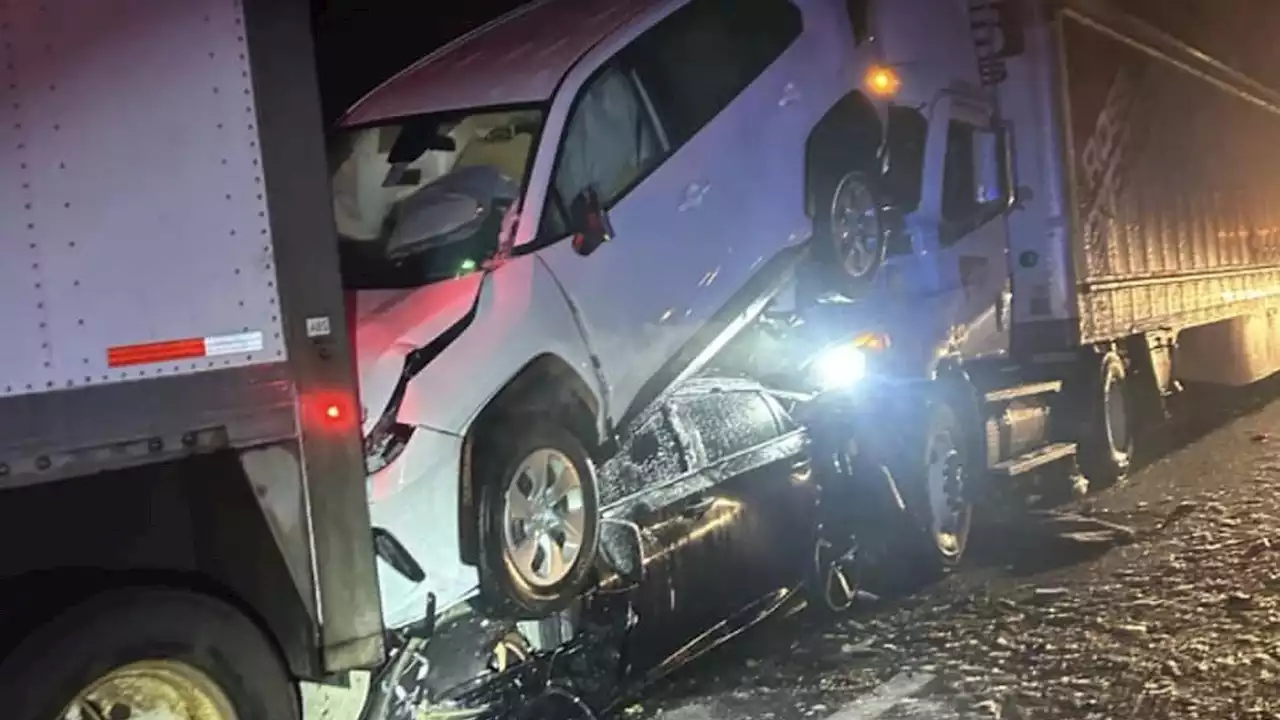 Massive Chain Reaction Crash On Icy Massachusetts Road Sends Several To Hospital | Carscoops