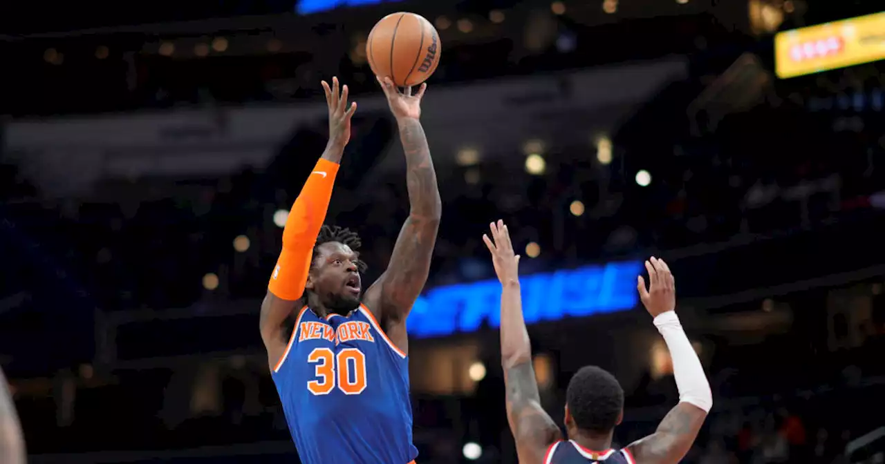 Randle scores 46 as Knicks rally past Wizards