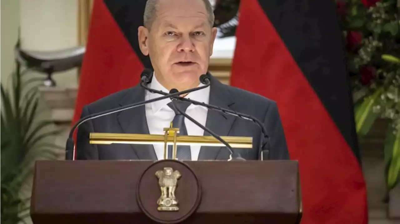 Scholz in Indien: Warum sich der Kanzler zurückhält