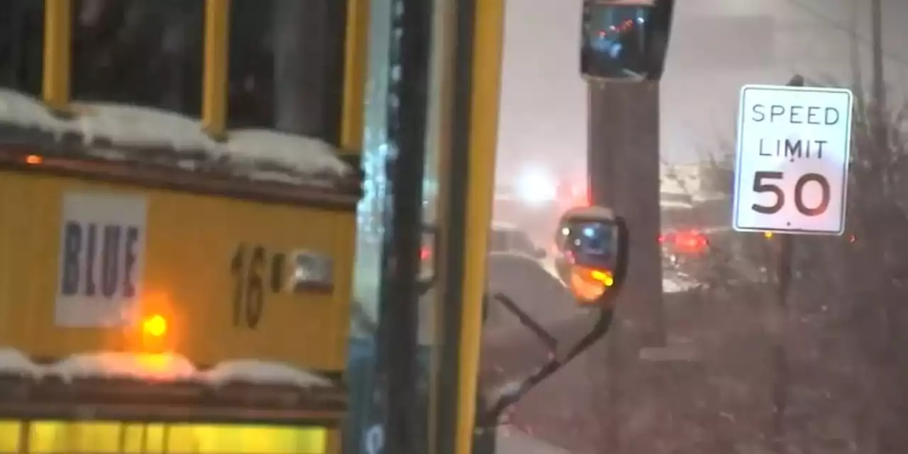 Students left at stranger’s house after school bus gets stuck in snow, parent says