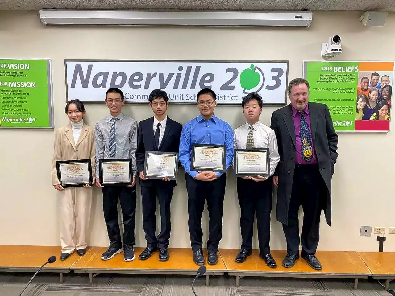 Naperville North science team advances to national competition