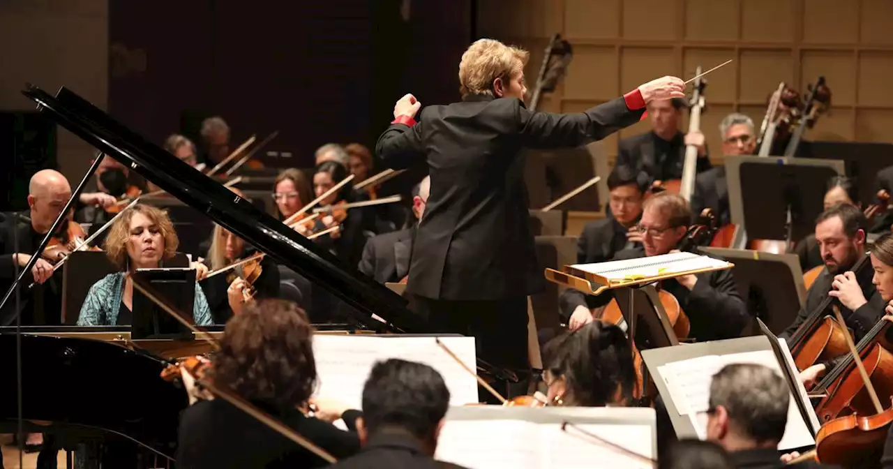 Review: Dallas Symphony and conductor Marin Alsop serve up orchestral showpieces