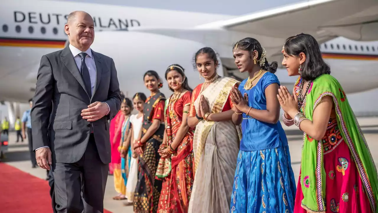 Scholz umgarnt Indien – auch wegen Russland