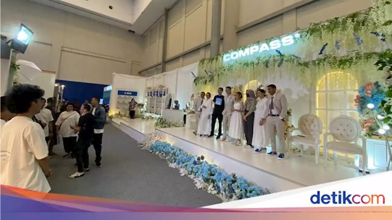 3 Stan Unik di Jakarta Sneaker Day 2023, Compass Bikin Panggung Kawinan