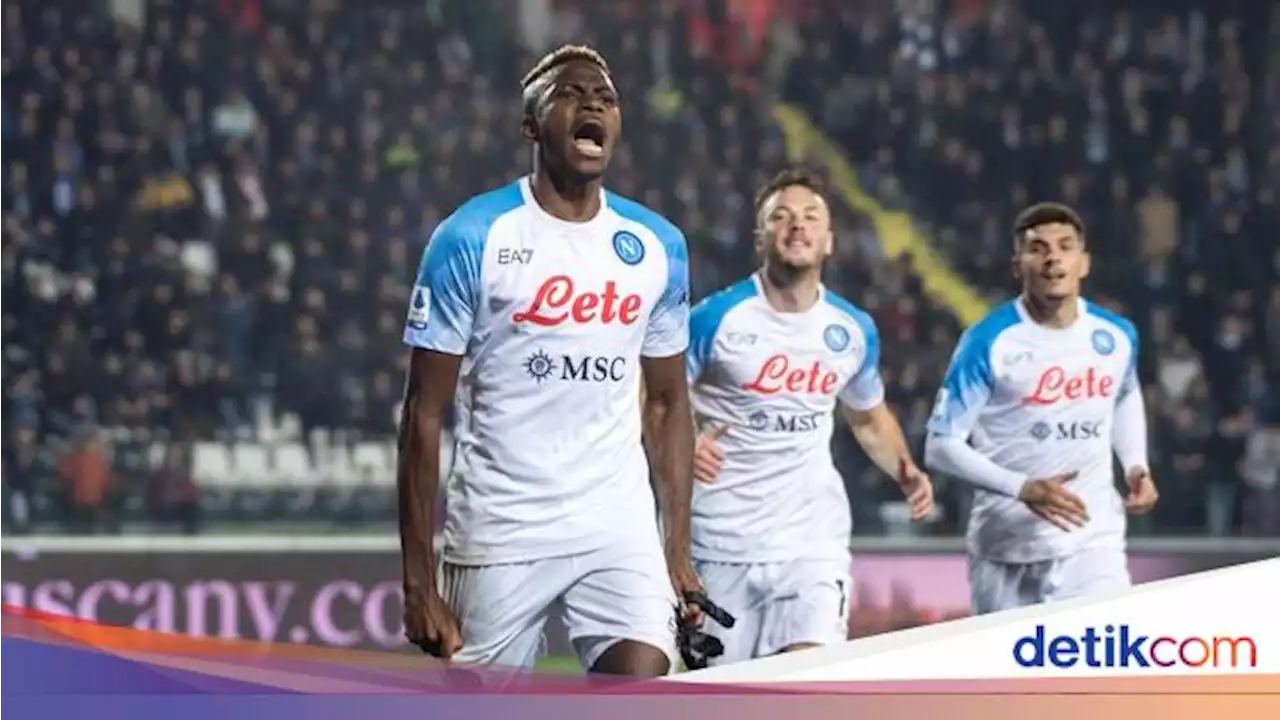 Empoli Vs Napoli: Osimhen Cetak Gol, Partenopei Menang 2-0