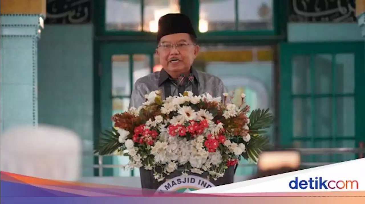 Jelang Ramadan, JK Imbau Volume Speaker Masjid Tak Berlebihan