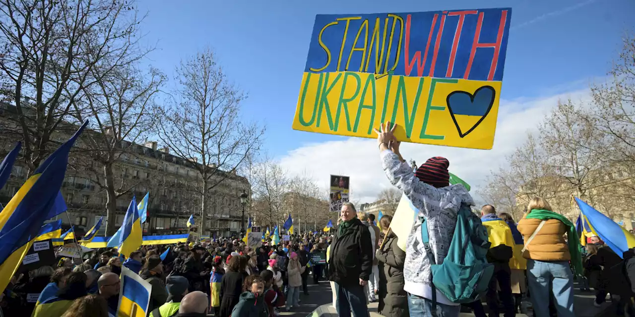 Guerre en Ukraine : plusieurs rassemblements de soutien prévus en France ce week-end