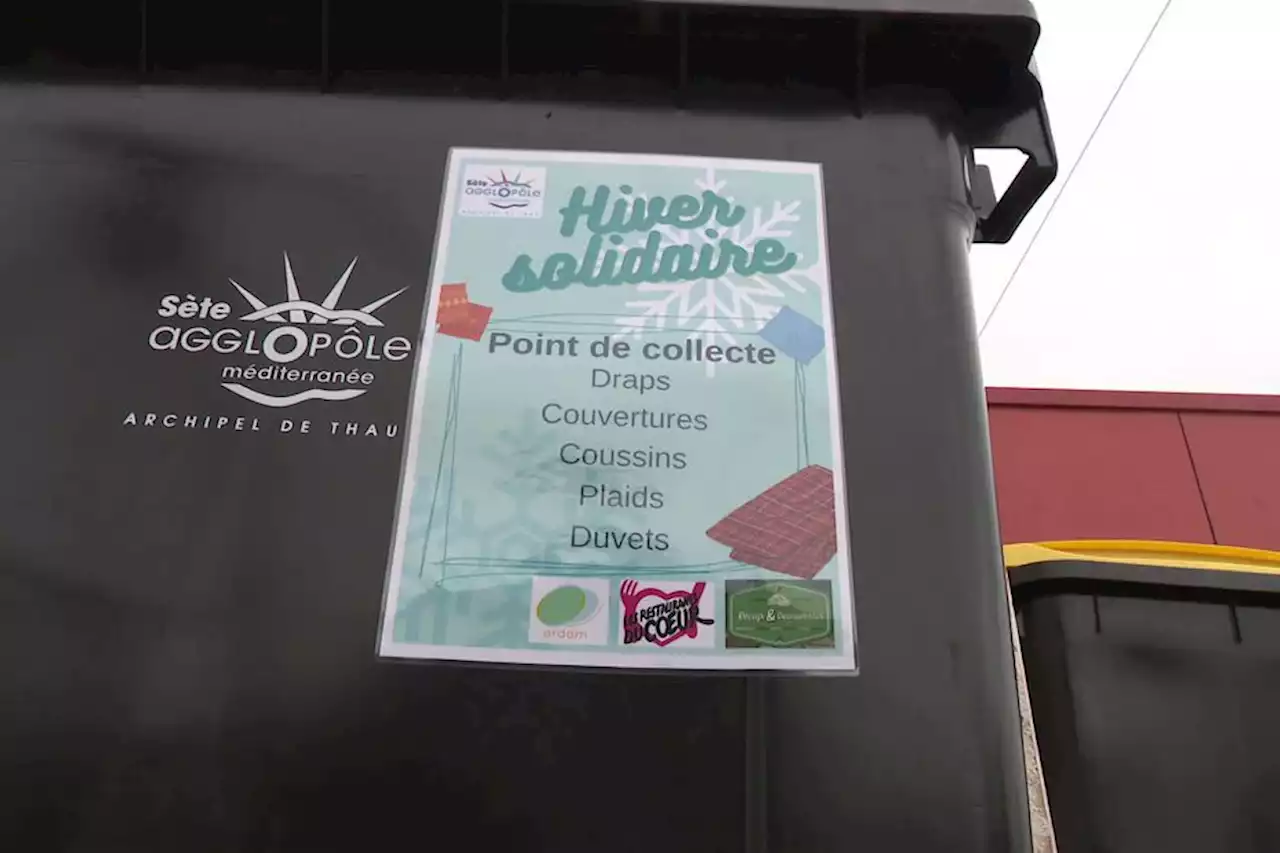 'L'hiver solidaire' à Sète : une collecte effectuée dans les déchetteries, pour les plus démunis