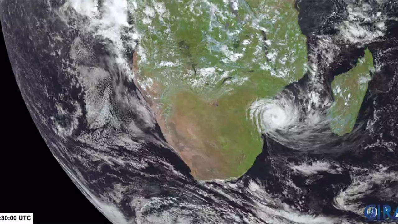 Tropical Cyclone Freddy drops dangerous rainfall over Mozambique