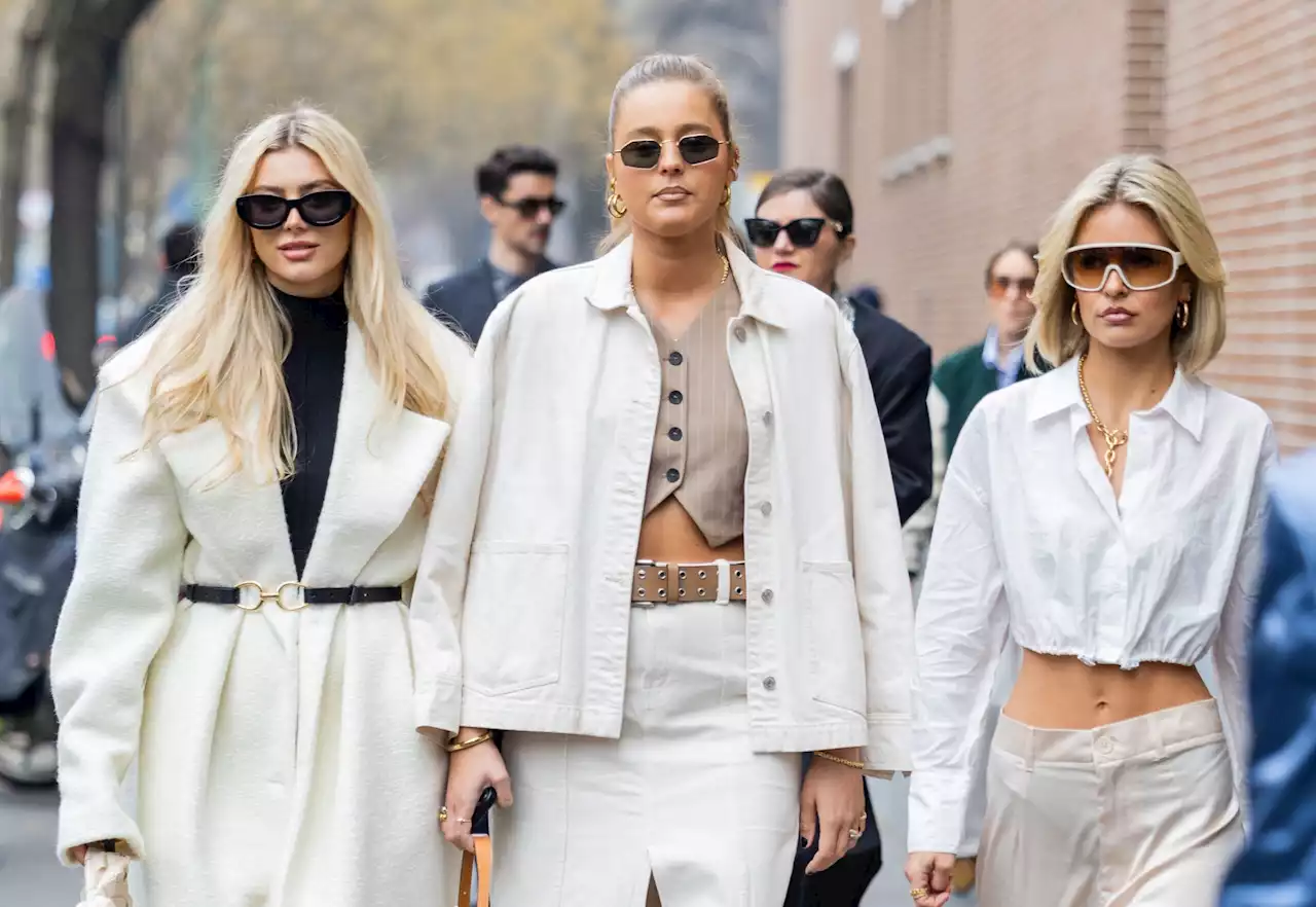 Put Your Coffee Down Because White Outfits Are A Spring Staple