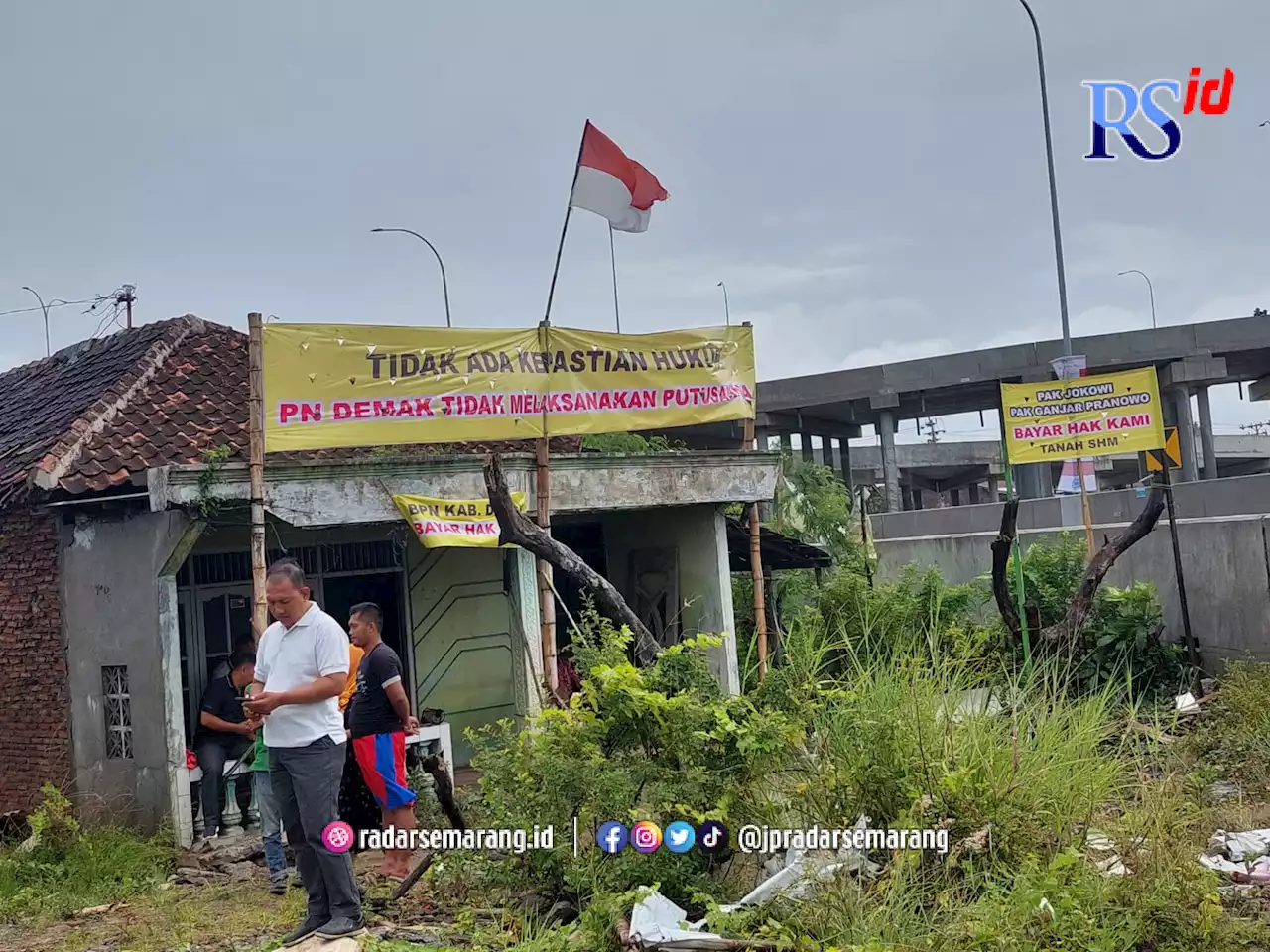 Jalan Tol Demak-Sayung Menyisakan Masalah, Sejumlah Warga Belum dapat Ganti Rugi