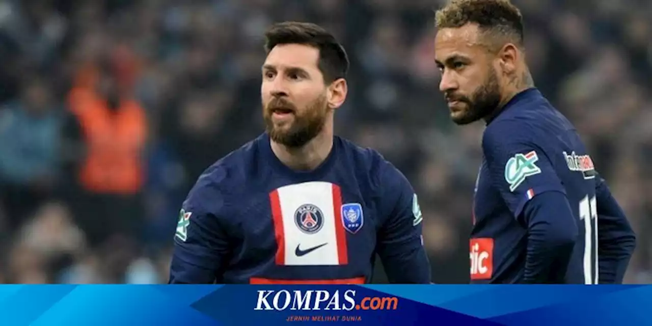 Prediksi Line Up Marseille Vs PSG: Messi Disokong 5 Bek, Neymar Absen