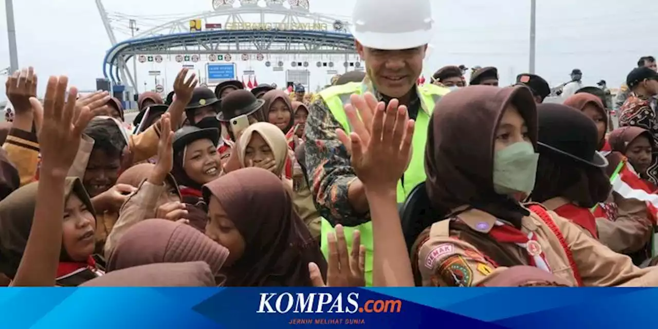 Soal Ganti Rugi Lahan Tol Semarang-Demak, Ganjar: Tadi Sudah Ditemui Presiden dan Akan Diselesaikan