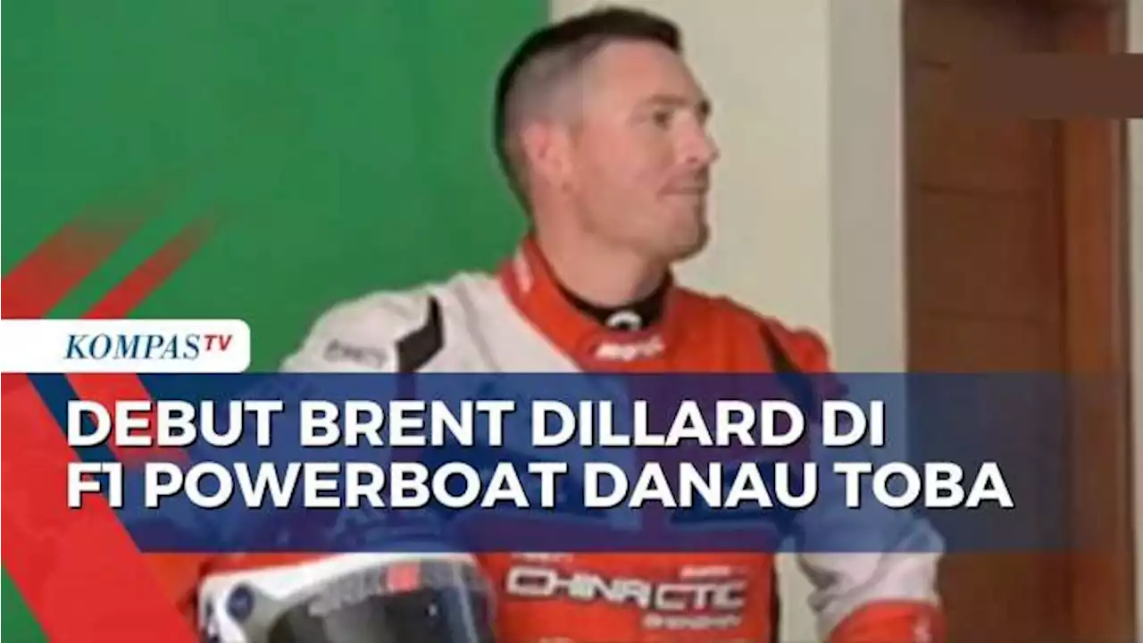 Sirkuit Danau Toba jadi Laga Debut Bagi Brent Dillard di F1 Powerboat!