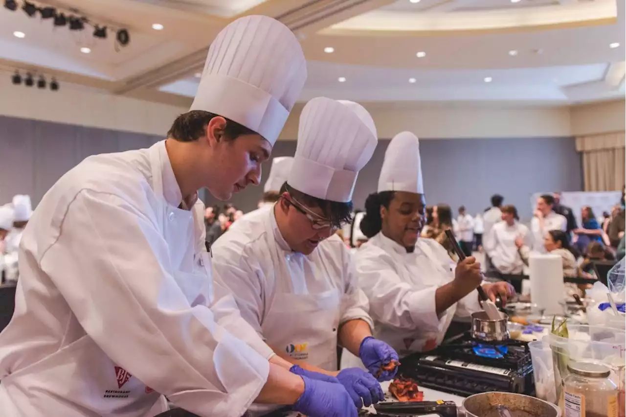 California high school culinary students will be competing, showing off their skills in Long Beach