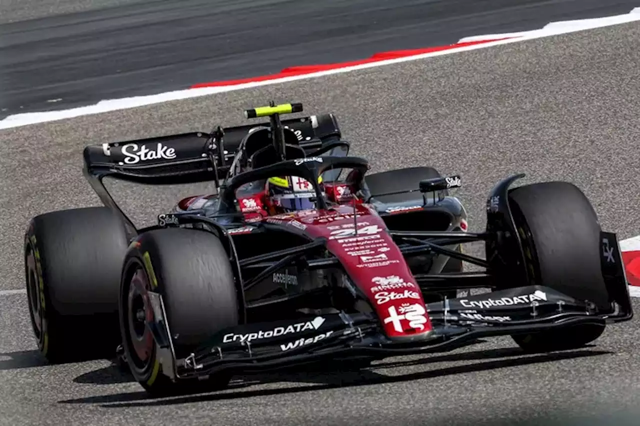 Fórmula 1: Guanyu Zhou sorprendió con el mejor tiempo en los ensayos de Bahrein, donde George Russell provocó una bandera roja