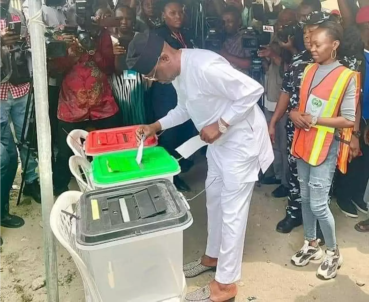 2023 Polls: Finally, Wike Casts Vote, Says BVAS Malfunction Evidence Of Poor Preparation
