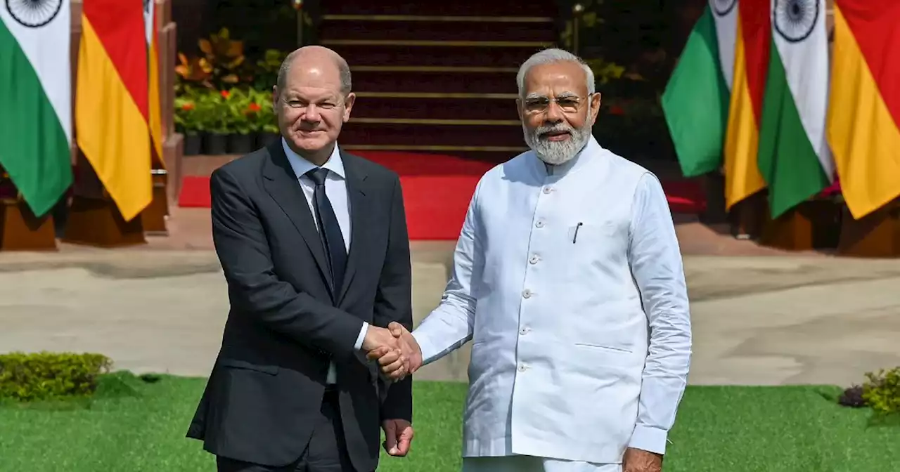 Le chancelier allemand Scholz entame une visite en Inde