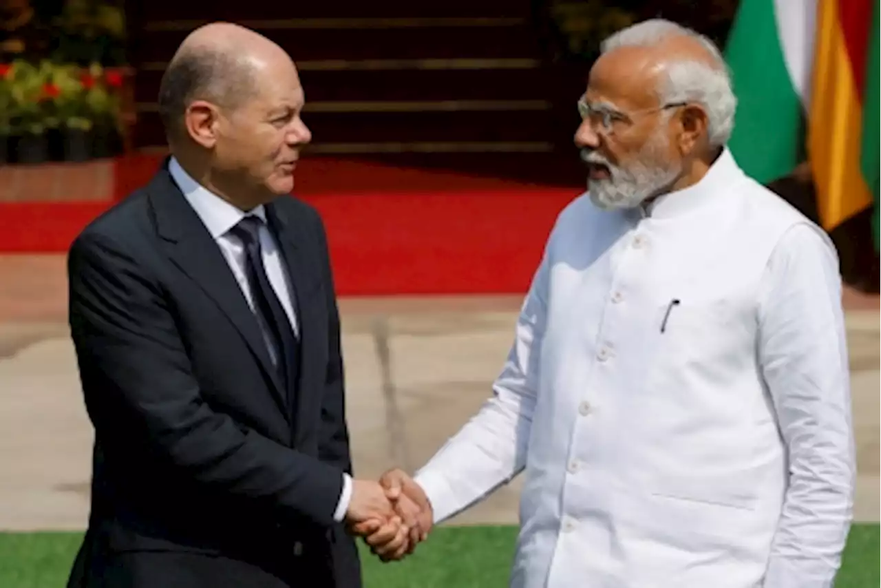 Germany's Scholz says want to deepen relations with India, meets Modi