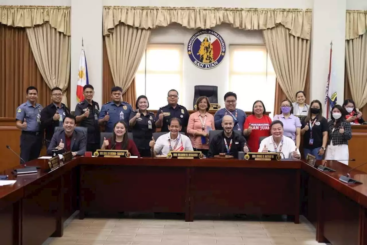 San Juan City inks ordinance granting incentives to outstanding men in uniform