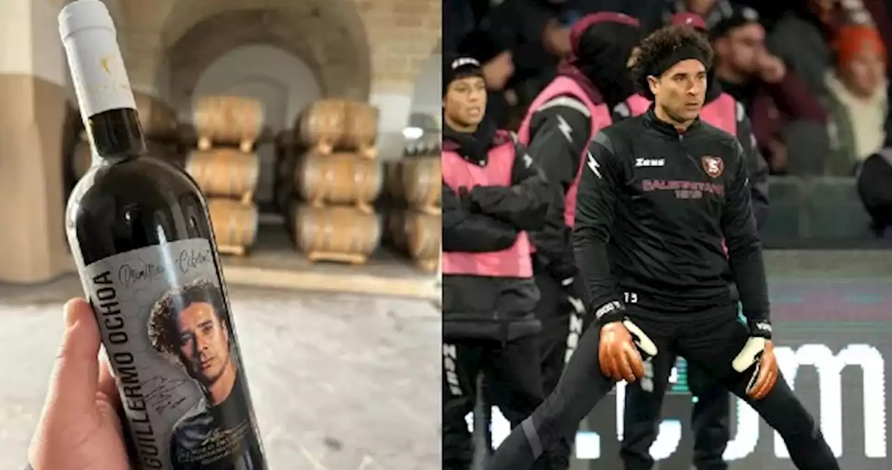 Memo Ochoa lanzó su marca de vinos en Italia