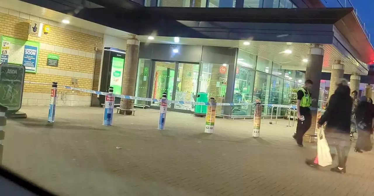 Shoppers horrified after man is stabbed outside Asda