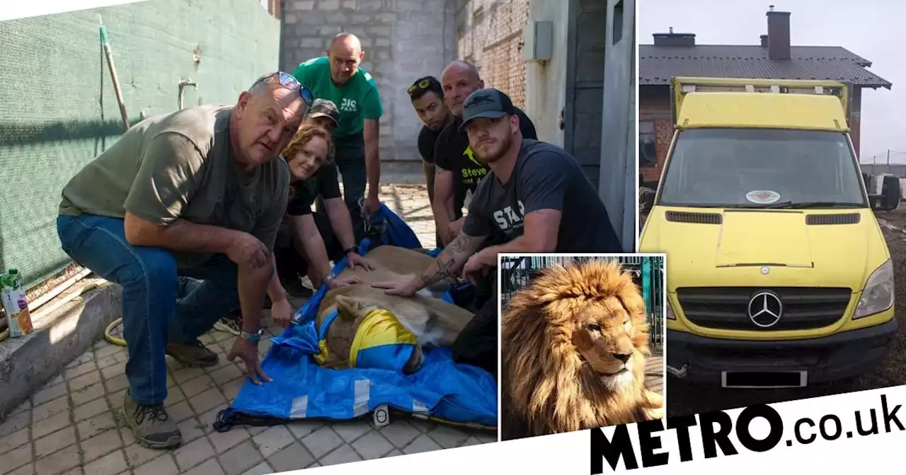 Rescuer heading back to Ukraine in British ambulance to save zoo animals