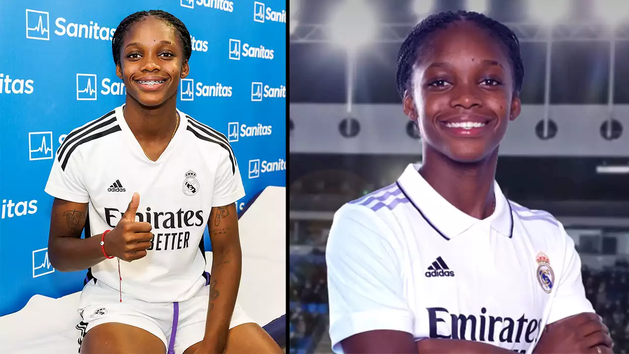 Linda Caicedo estrena sonrisa tras llegar al Real Madrid