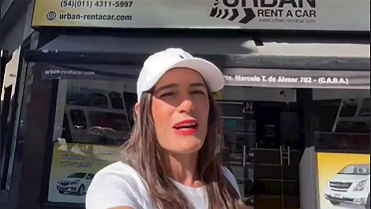 La turista española confesó que estafó a quien le alquiló el auto