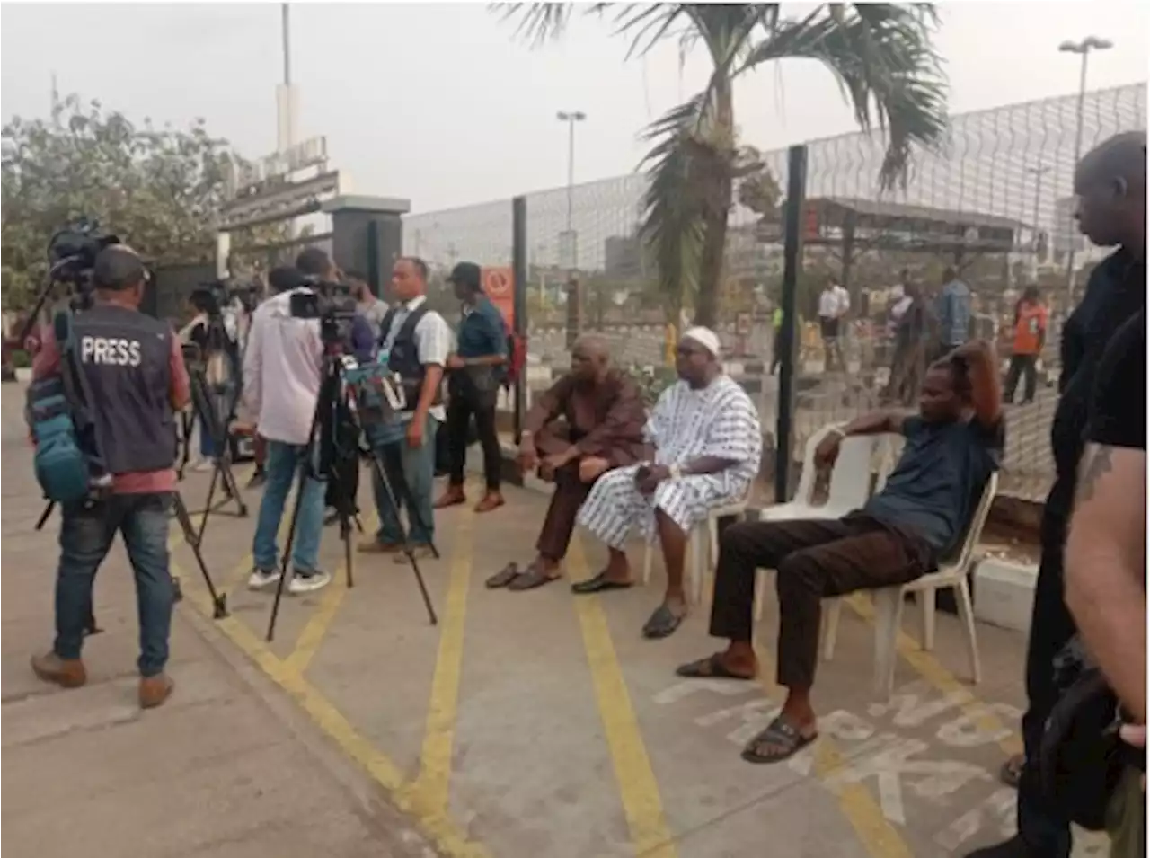 INEC officials yet to arrive Tinubu's polling unit