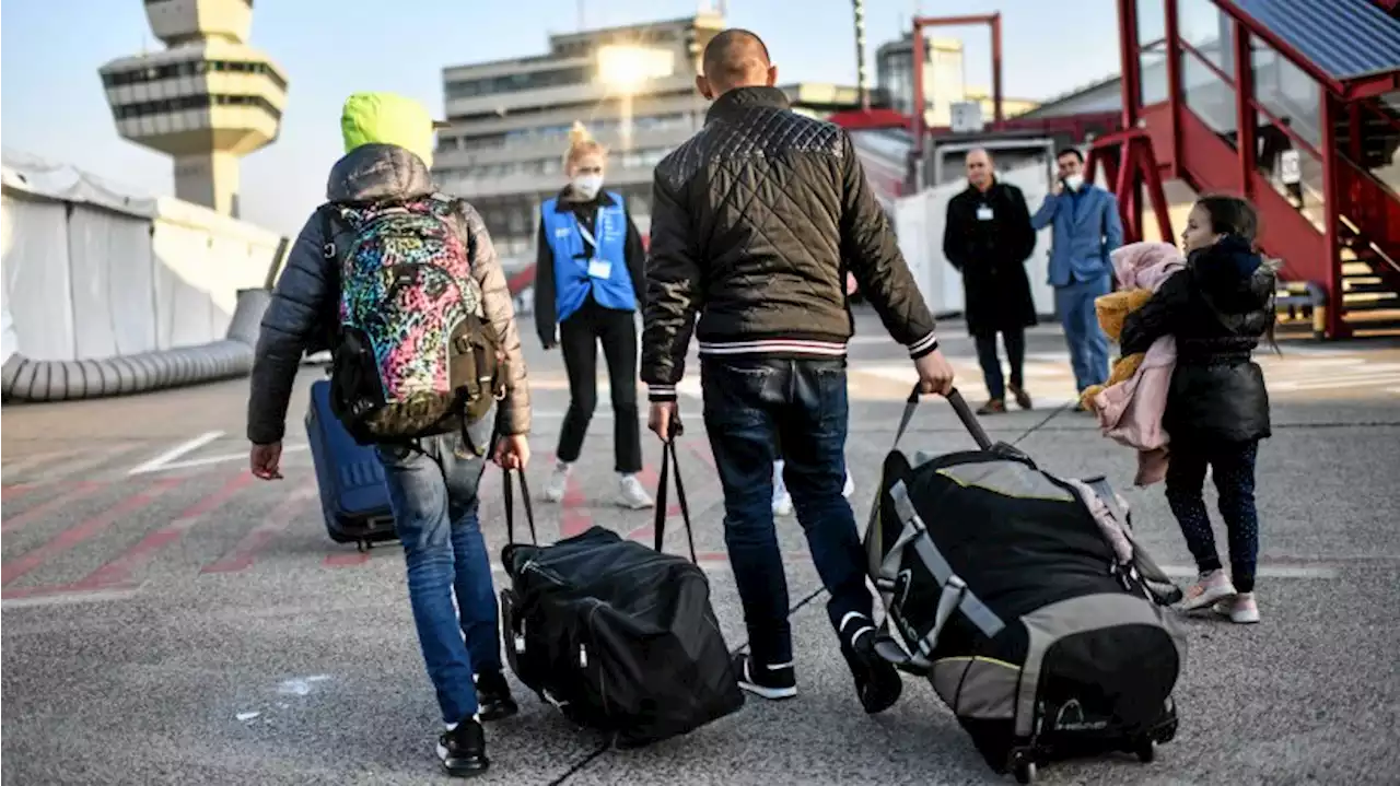 Ukraine-Krieg: Ankunftszentrum Tegel - Steigende Zahlen, längerer Aufenthalt