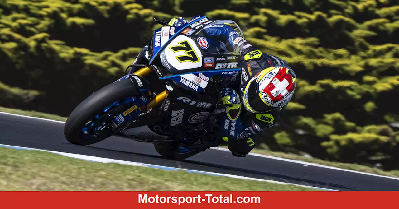 WSBK Phillip Island: Yamaha auf Pole, Dominique Aegerter in Reihe eins!