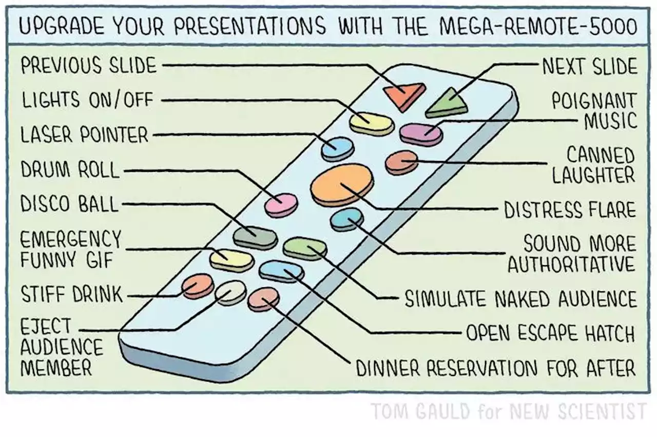 Tom Gauld on how to upgrade your presentations