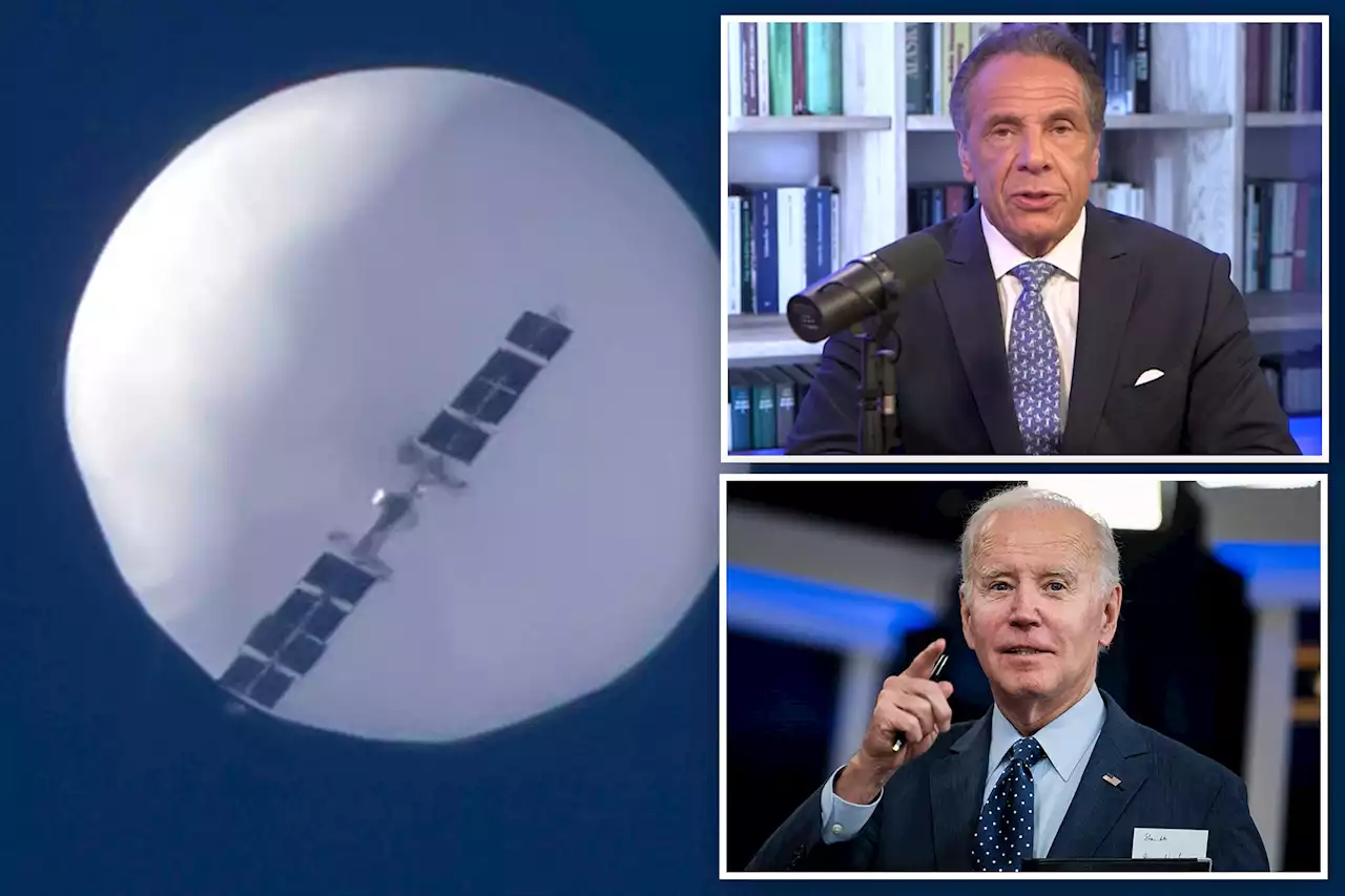 Andrew Cuomo mocks Biden ‘gang’ over ‘badly handled’ China spy balloon