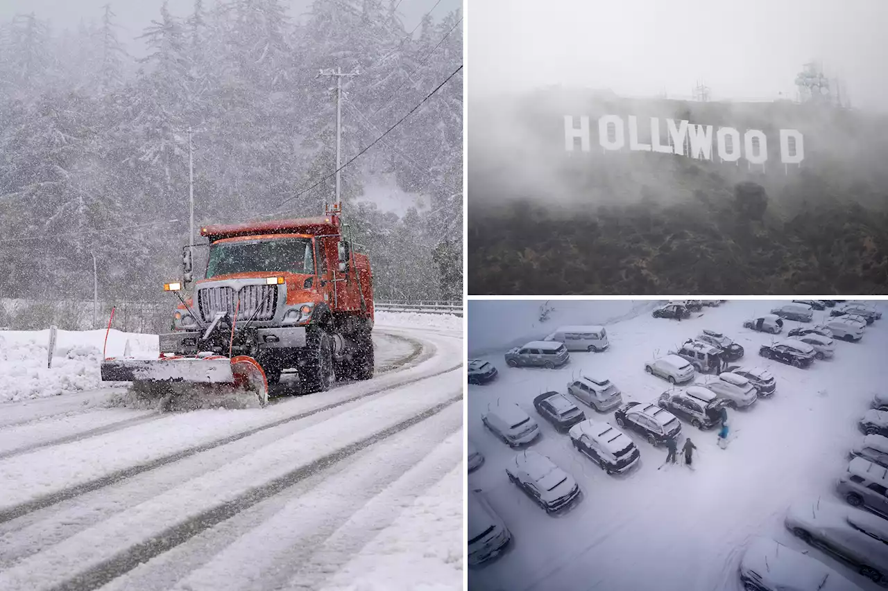 California faces historic blizzard conditions