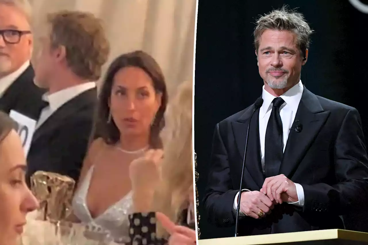 Brad Pitt and Ines de Ramon spotted on date night in Paris