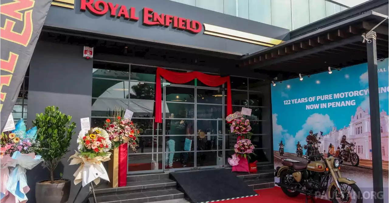 Pusat pameran 3S Royal Enfield dibuka di P.Pinang - paultan.org