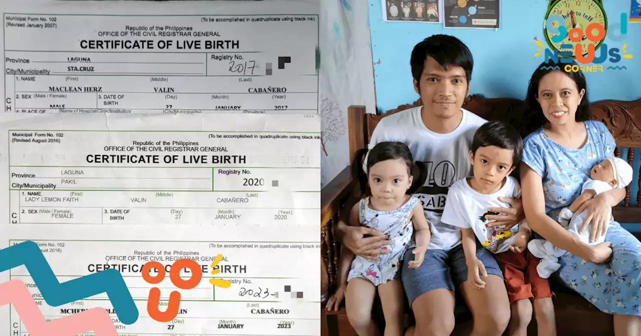 A mom from Laguna gives birth to 3 children on the same day after every three years