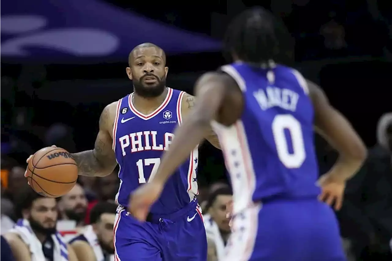 P.J. Tucker emerges as a small-ball center option for the Sixers