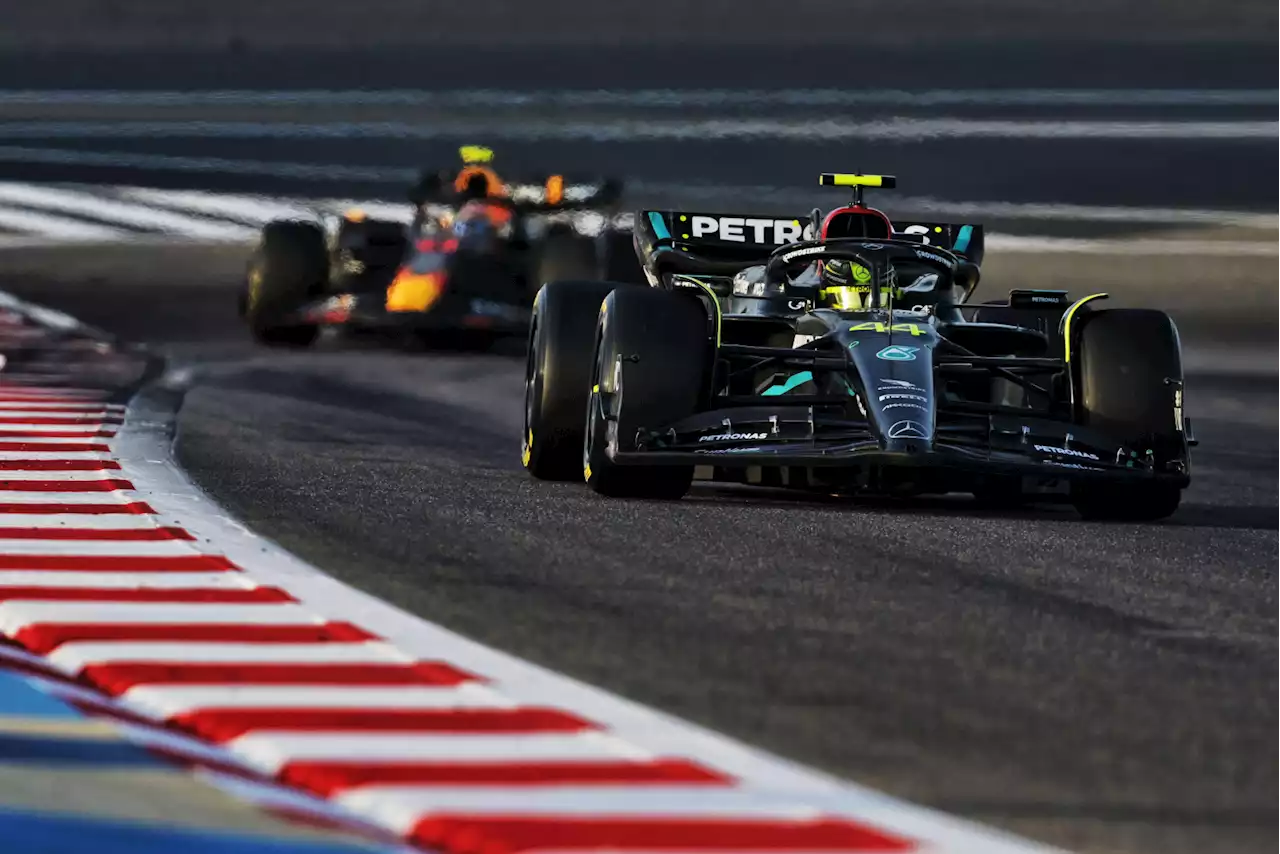 Mercedes in 'much better place' on final test day after overnight tweaks on W14