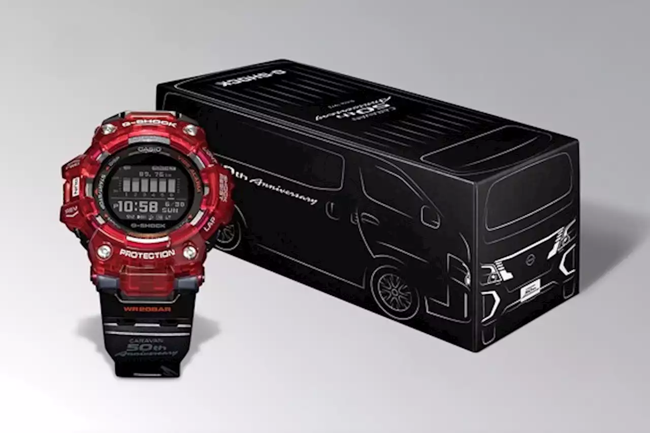 日産キャラバン50周年、『G SHOCK』コラボモデル登場…400万円パッケージプレゼントも！ | レスポンス（Response.jp）