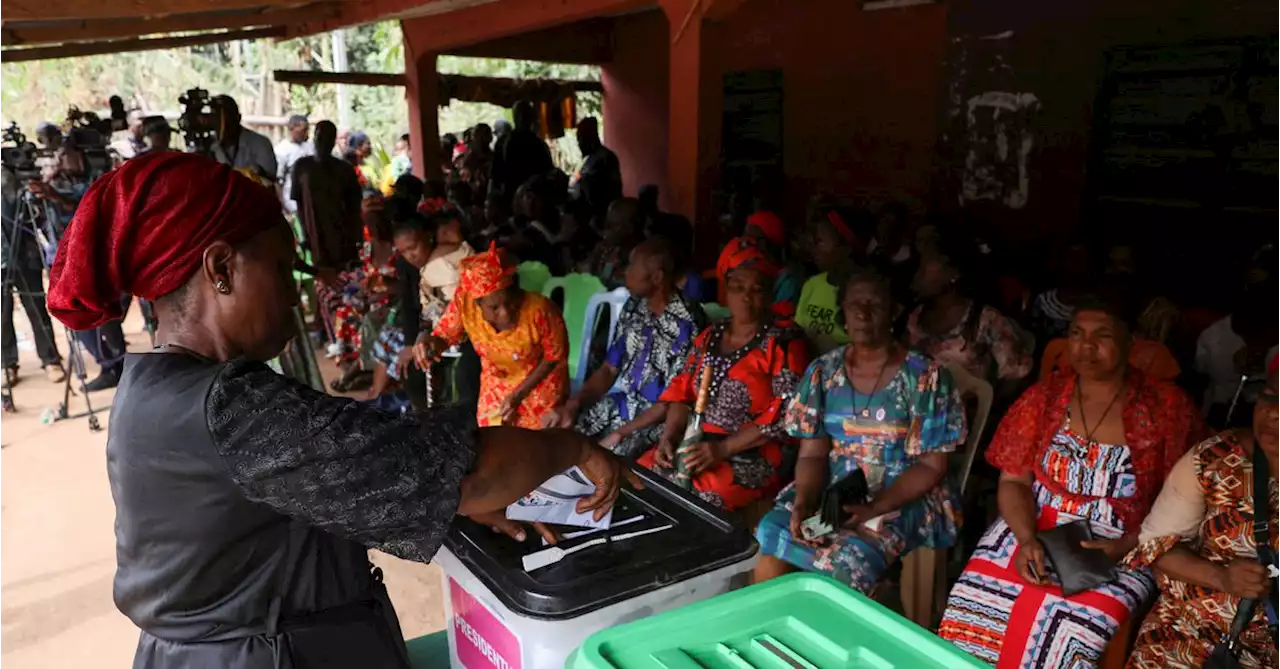 After being displaced by insurgency, some Nigerians longed to vote. Tech got in the way