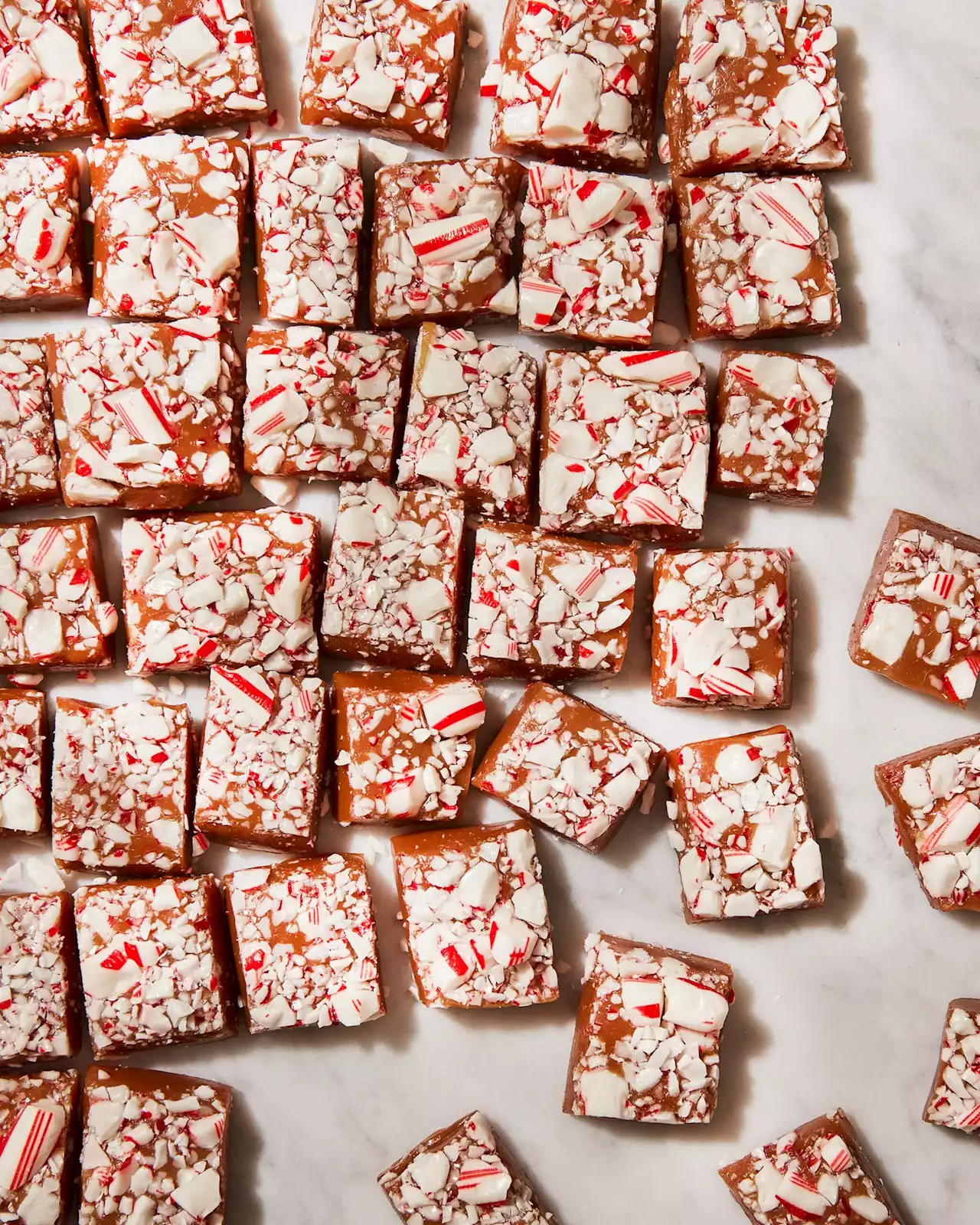 Polkagriskola (Swedish Peppermint Caramels)