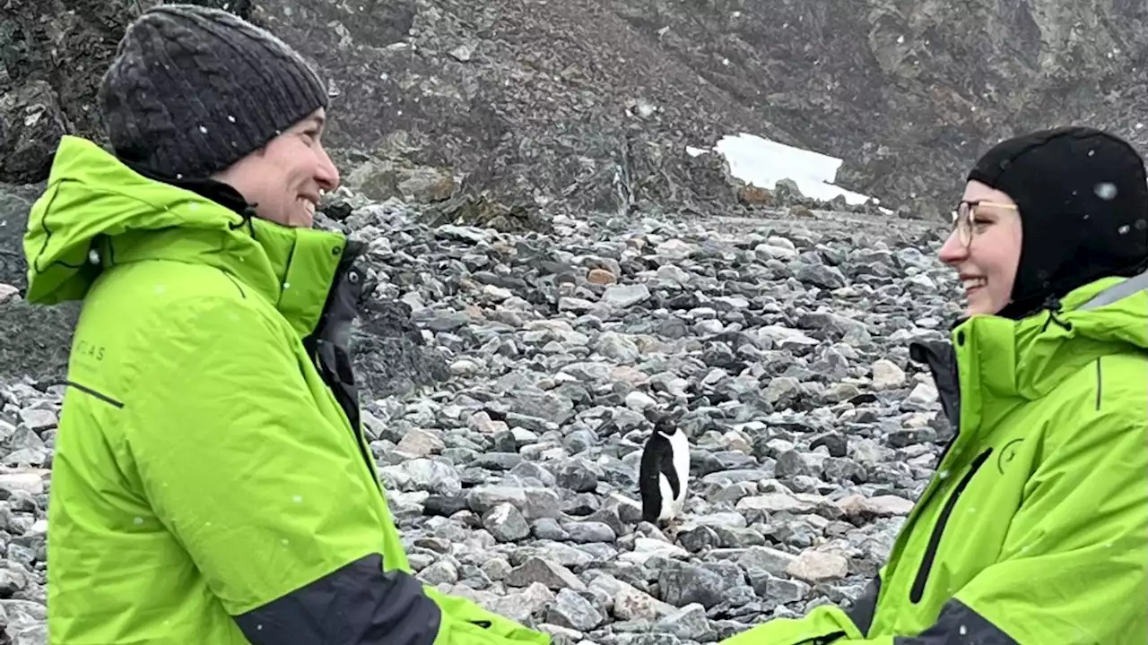 Couple make history in first female same-sex wedding on British Antarctic Territory