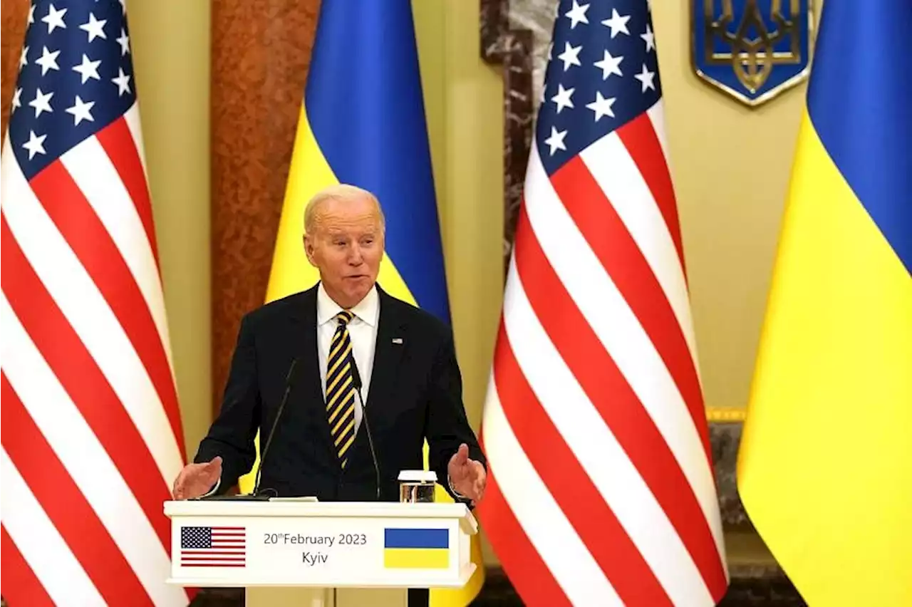 'Not rational' for China to negotiate outcome of Ukraine war, says Biden