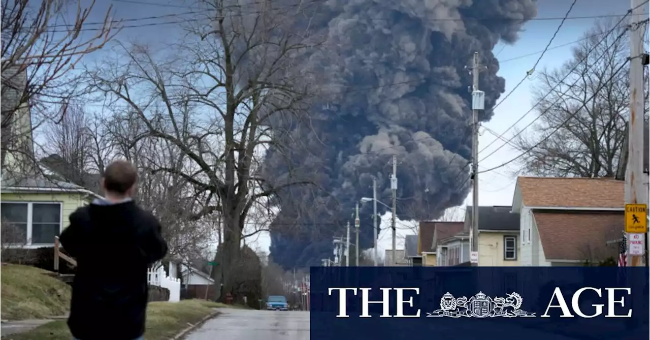 ‘Like the gates of hell had opened’: Fears grow over Ohio toxic train wreck site