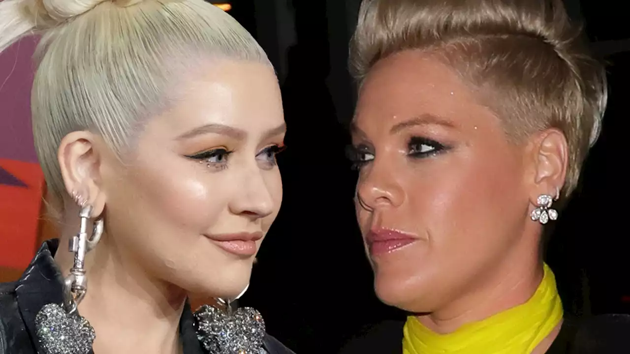 Christina Aguilera Has No Issues With Pink, Despite Getting Recently Shaded