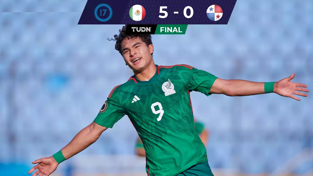 México Sub 17 vence cómodamente a Panamá en semifinales del premundial