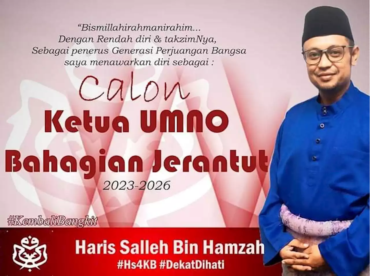 Peguam tawar diri bertanding jawatan Ketua UMNO Bahagian Jerantut