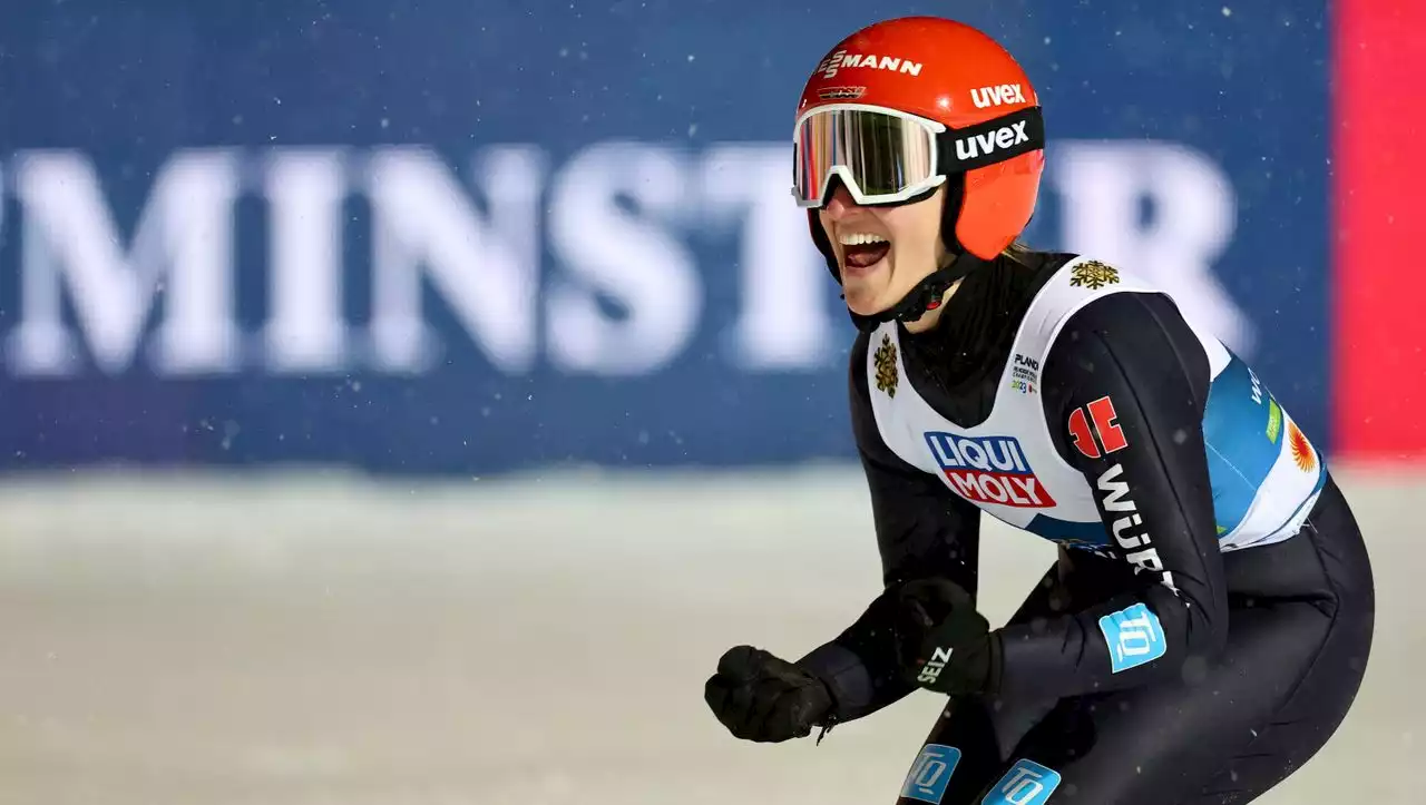 Nordische Ski-WM in Planica: Deutschland holt Gold im Skisprung-Mixed-Wettbewerb